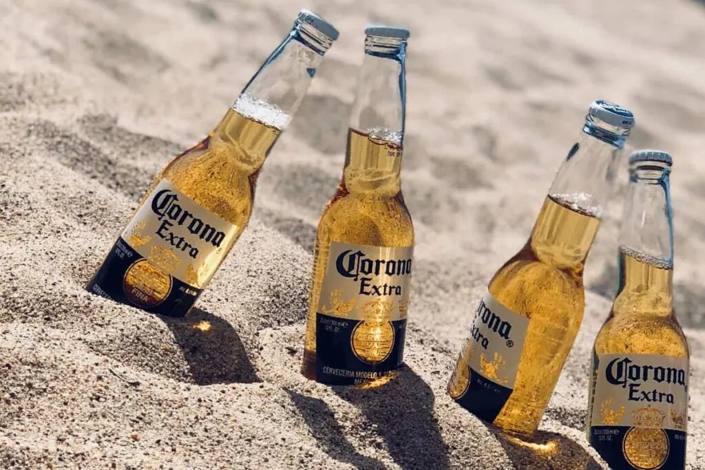 Beers on Magaluf beach