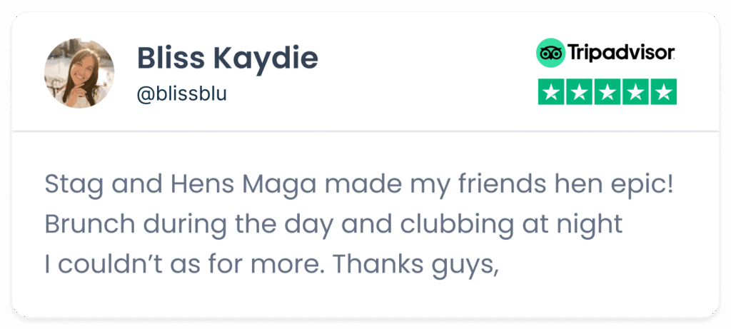 Bliss hen testimonial